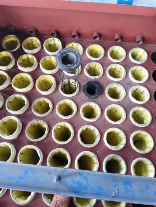 除塵布袋、骨架組裝